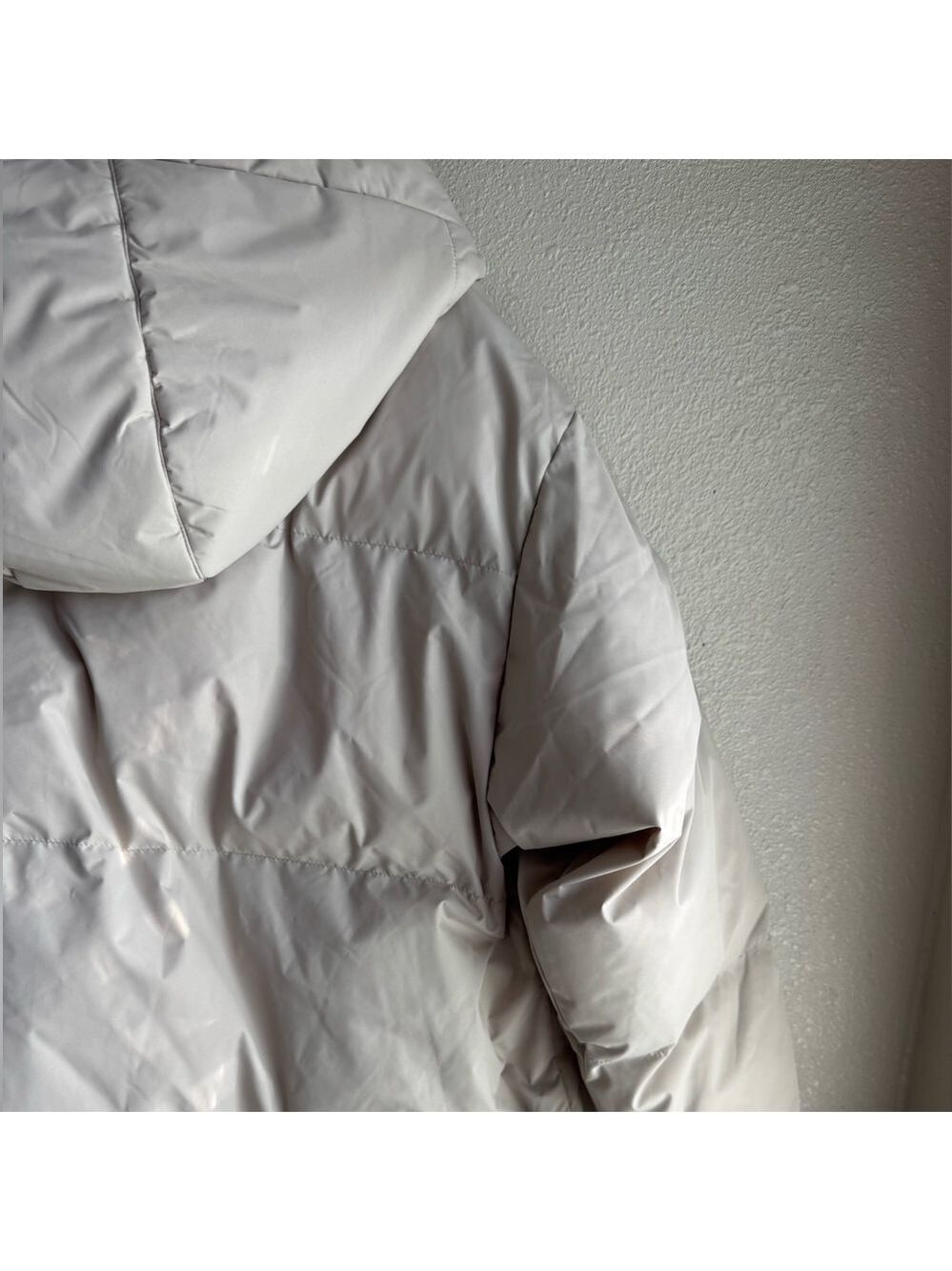 DAILY PAPER The Nicole Puffer in Nacreous Clouds Beige - Picture 9 of 15